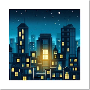 Cityscape Posters and Art